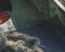 Outwell Cloud 4 - Lightweight 4-Person Dome Tent - lifestyle image, showing inner floor lining of tent