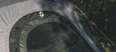Outwell Cloud 5 Plus - Large Dome Family Tent - lifestyle image, showing close-up of door mesh panel