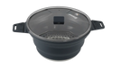 Outwell Collaps Stew Pot 2.5 Litre Camping Cooking Pot - product image, showing cooking pot fully open