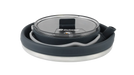 Outwell Collaps Tea Time 1.5L Collapsible Camping Kettle - product image, showing kettle fully collapsed