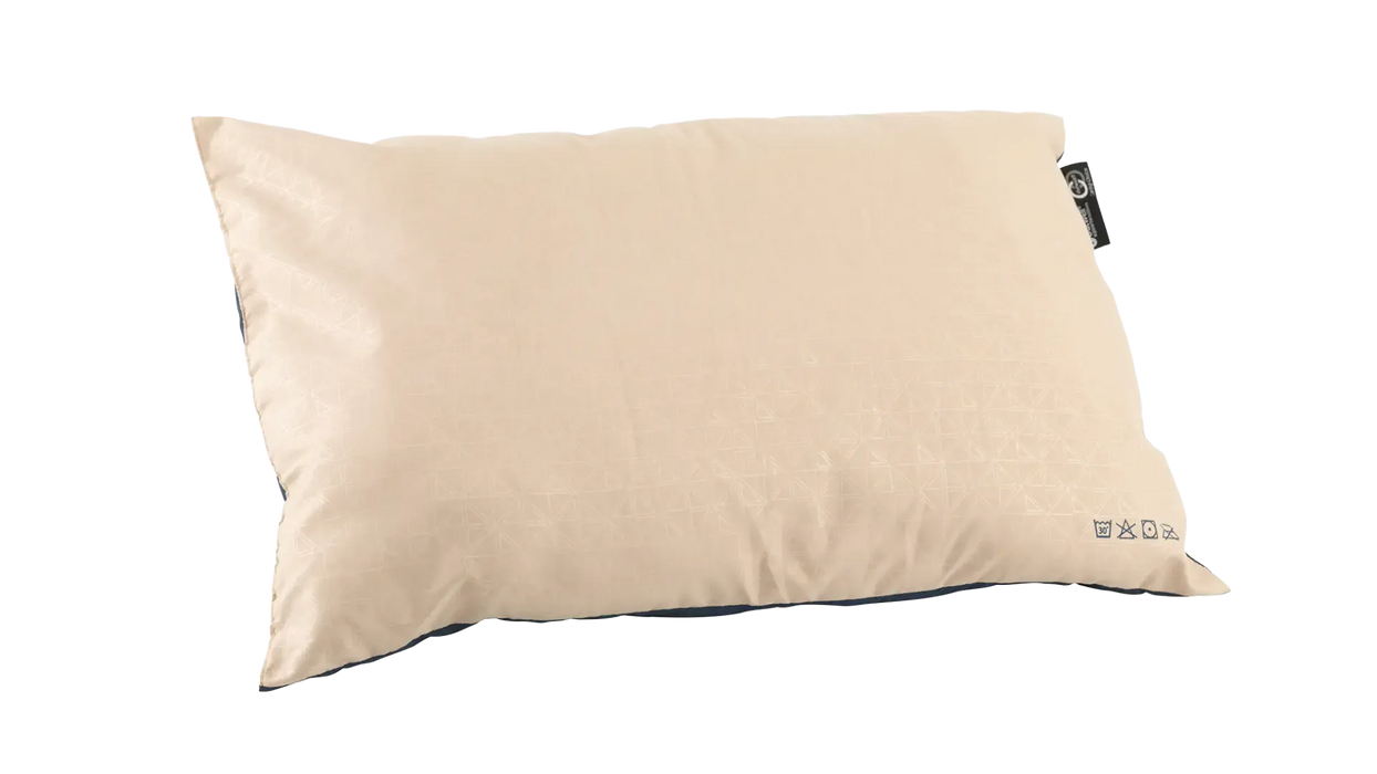 Outwell Comfort Deluxe Large Camping Pillow - product image, showing underside of pillow