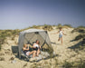 Outwell Compton Fibreglass Beach Shelter - lifestyle image