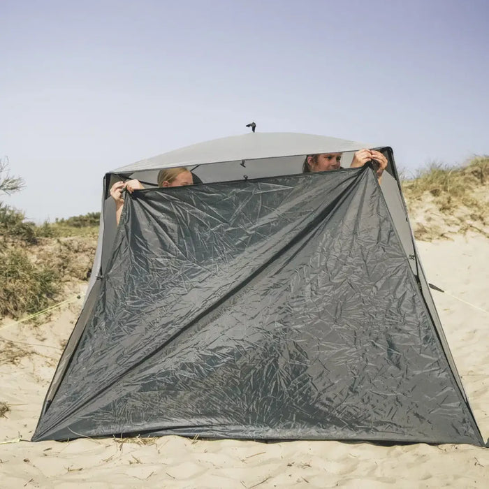 Outwell Compton Fibreglass Beach Shelter - lifestyle image