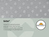 Outwell Compton Fibreglass Beach Shelter - product Outtex infographic