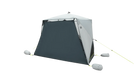 Outwell Compton Fibreglass Beach Shelter - product image, showing product with front door fully raised