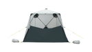 Outwell Compton Fibreglass Beach Shelter - product image, showing partial front door raised