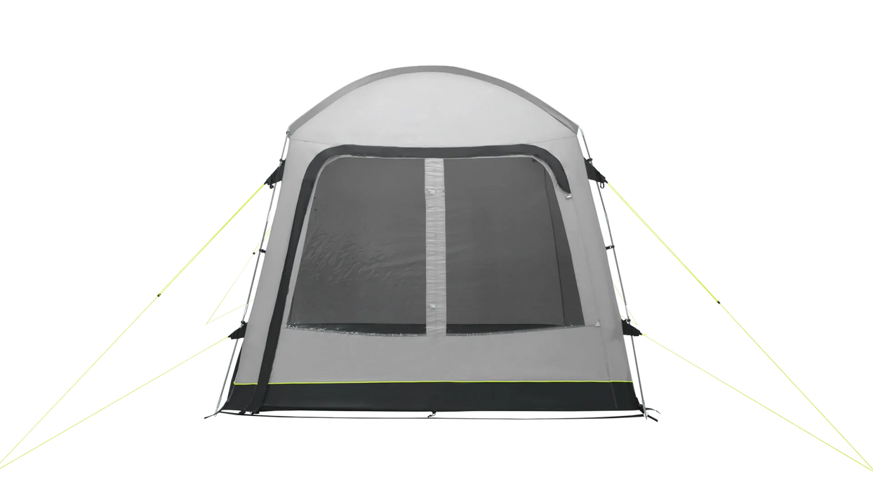 Outwell Dakota Freestanding Outdoor Camping Shelter - product image from front view, with front door closed