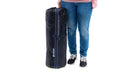 Outwell Dreamboat Campervan Wide Self-Inflating Mattress - in carry bag with person for scale
