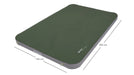 Outwell Dreamhaven Double 15 cm Self Inflating Mat feature image of airbed with dimensions