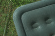 Outwell Excellent Single Camping Airbed - lifestyle image, showing close-up of airbed outside on grass 