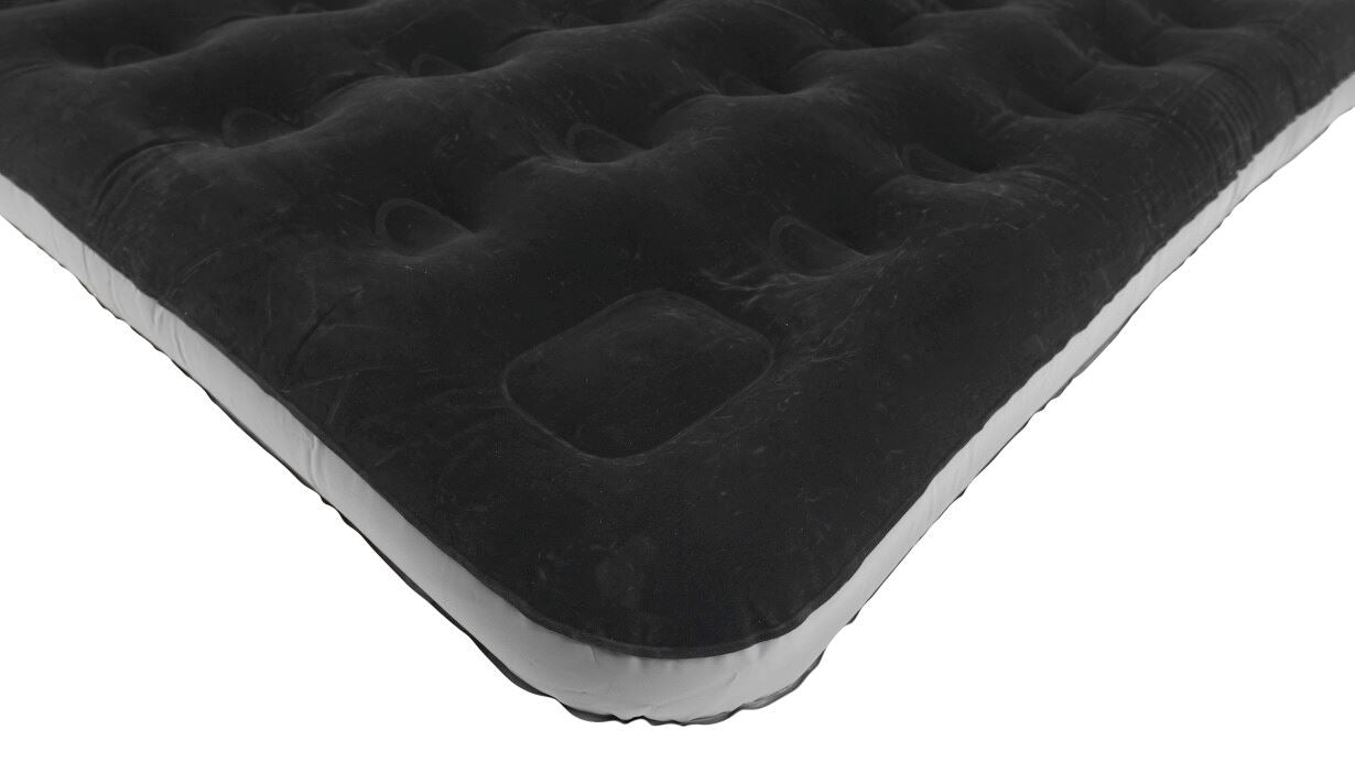 Outwell Flock Classic Single Airbed with Pillow & Pump feature image of corner of airbed