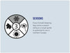 Outwell Freeway Single Sleeping Bag with Built-In Pillow - product seasons infographic