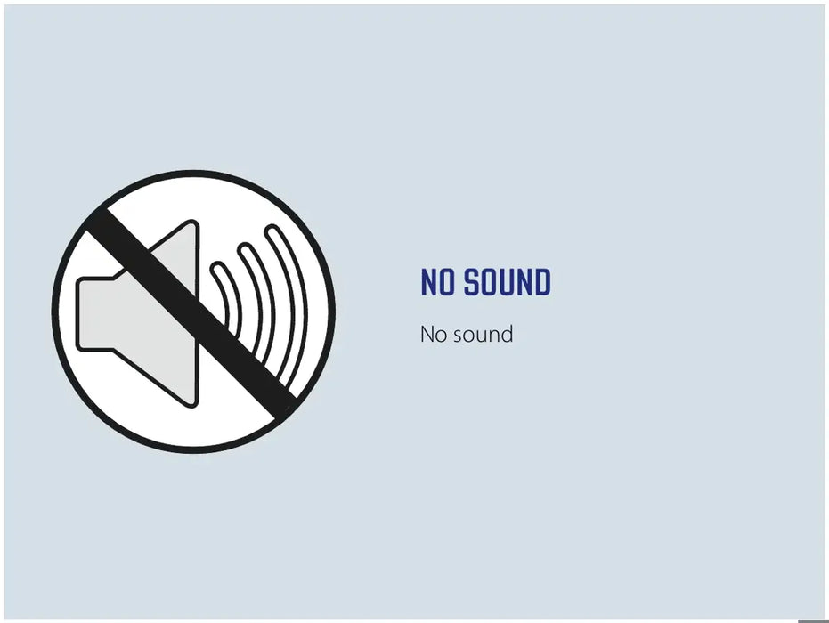 Outwell Fulmar 60 Litre Non Electric Coolbox - product 'no sound' infographic