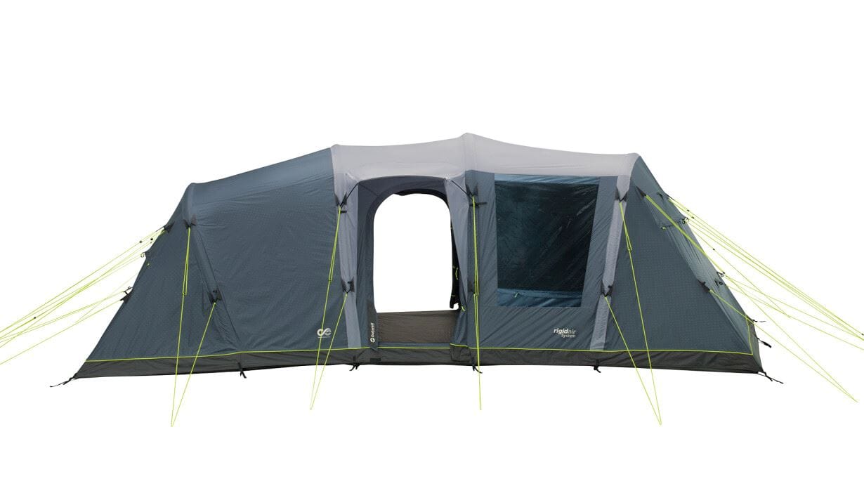 Outwell Hartford Air 6 Person Inflatable Tent - product image showing both doors open from opposite angle