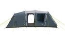 Outwell Hartford Air 6 Person Inflatable Tent - product image showing both doors open from opposite angle