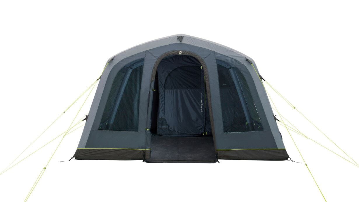 Outwell Michigan 4 Air Inflatable 4-Person Tent - product image, front view with front door open