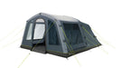 Outwell Michigan 4 Air Inflatable 4-Person Tent - product image, front-side view with front door open