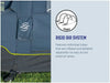 Outwell Monterey 5 Air Inflatable 5-Person Tent - rigid air system infographic