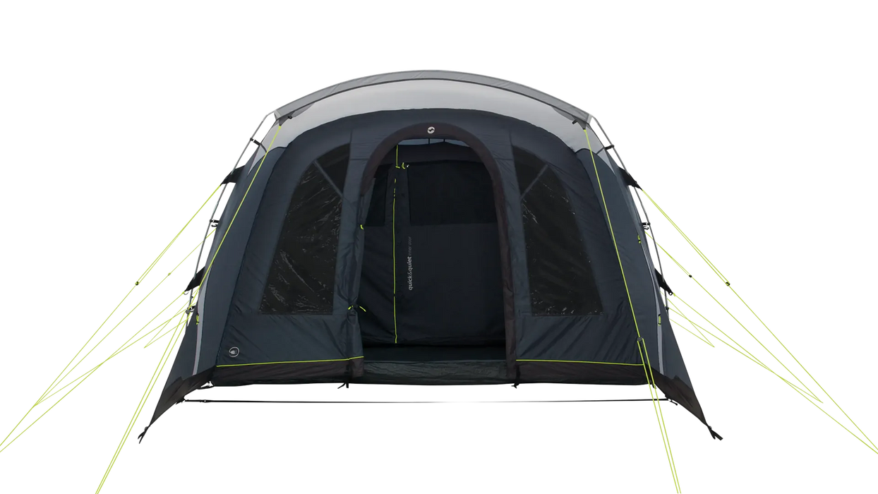 Outwell Monterey 5 Air Inflatable 5-Person Tent - product image from front view, with front door open