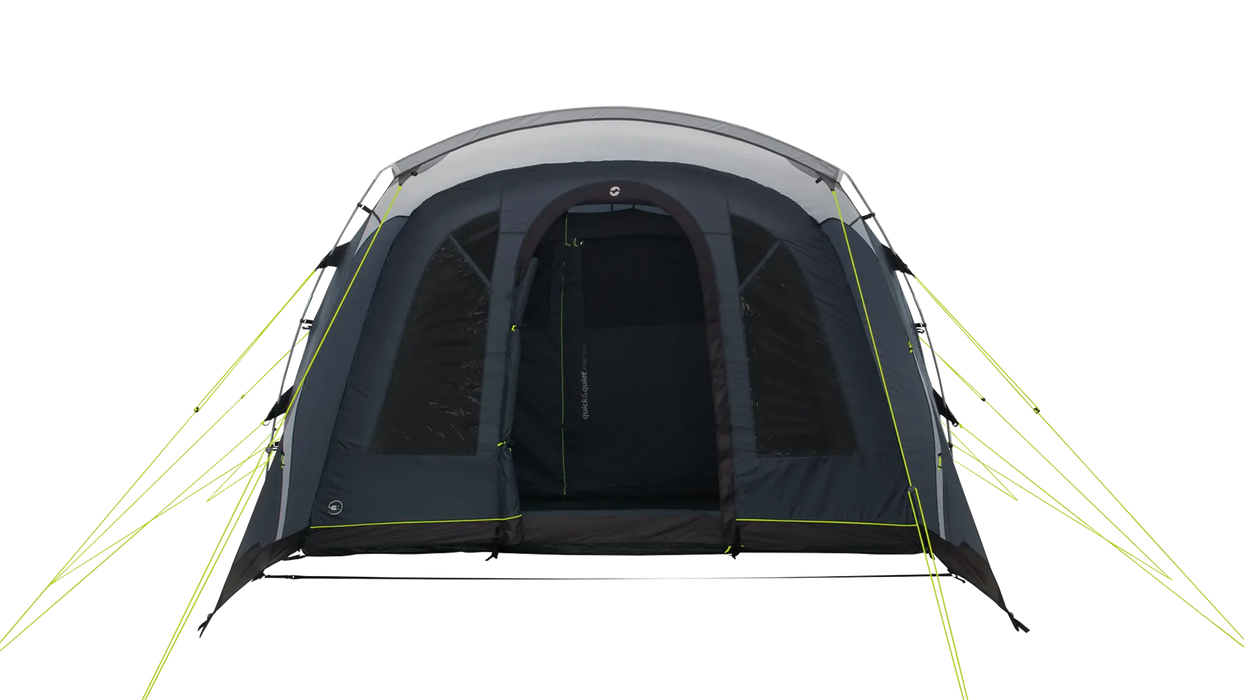 Outwell Monterey 5 Air Inflatable 5-Person Tent - product image, from front view with outer door open
