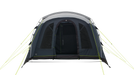 Outwell Monterey 5 Air Inflatable 5-Person Tent - product image, from front view with outer door open