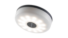 Outwell Moonstone String Light Camping Lantern - product image, shown from below, lit and hanging