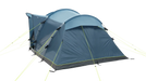 Outwell Nevada 4 Person Tunnel Family Tent - product image from rear view, with side door open