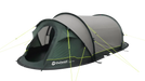 Outwell Nexion 2 - Instant Pitch 2-Person Pop-Up Tent - product image, shown from side view with front door open