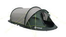 Outwell Nexion 2 - Instant Pitch 2-Person Pop-Up Tent - product image, shown from side view with front door open