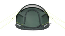 Outwell Nexion 2 - Instant Pitch 2-Person Pop-Up Tent - product image, shown from front view with front door closed