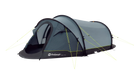 Outwell Nexion 3 - Instant Pitch 3-Person Pop-Up Tent - product image, taken from side angle with front door open