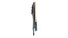 Outwell NomadNest Fold Flat Padded Camping Chair - Misty Grey - product image, showing side view of collapsed chair