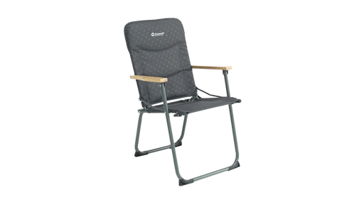 Outwell NomadNest Fold Flat Padded Camping Chair - Misty Grey - main product image