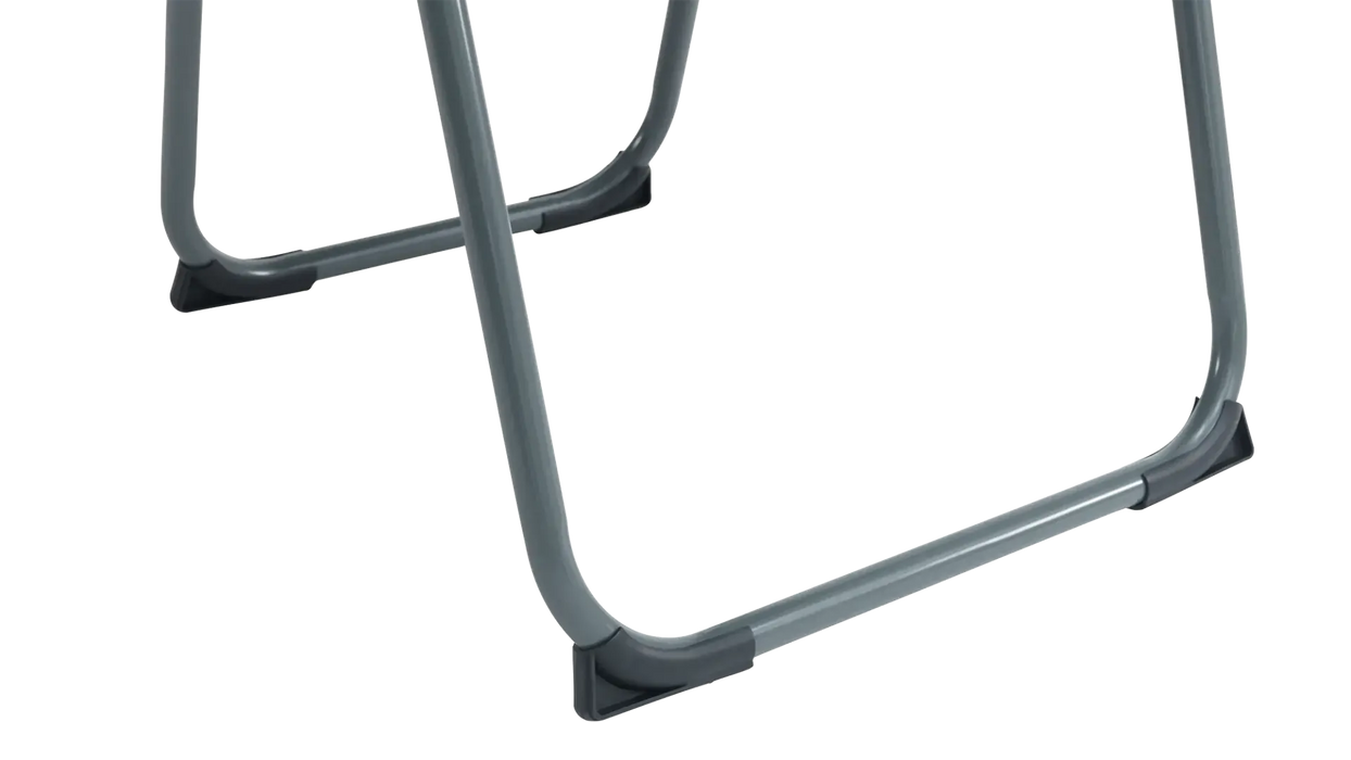 Outwell NomadNest Fold Flat Padded Camping Chair - Navy Night - product image, showing close-up of legs
