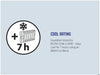 Outwell Petrel 20 Litre Camping Cool Bag - product cool rating infographic