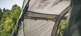 Outwell Pine Hills Drive Away Campervan Awning - lifestyle image, showing upper mesh panel