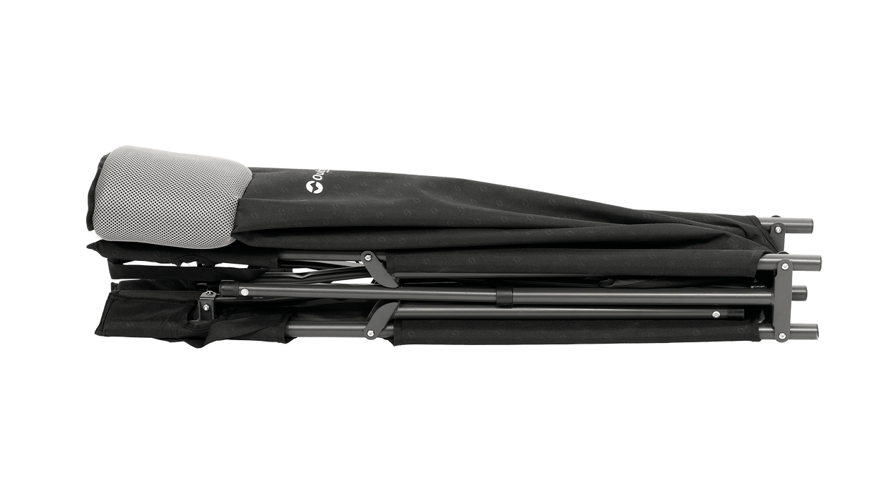 Outwell Posadas XL Single Camp Bed folded white background