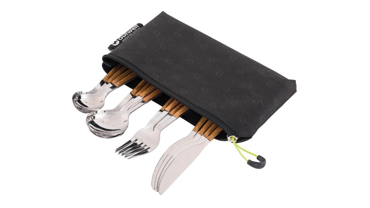 Outwell Pouch Deluxe 16pc Cutlery Set - main product image