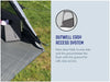 Outwell Sacramento 6 Air Inflatable 6 Person Tent - Outwell easy access system infographic