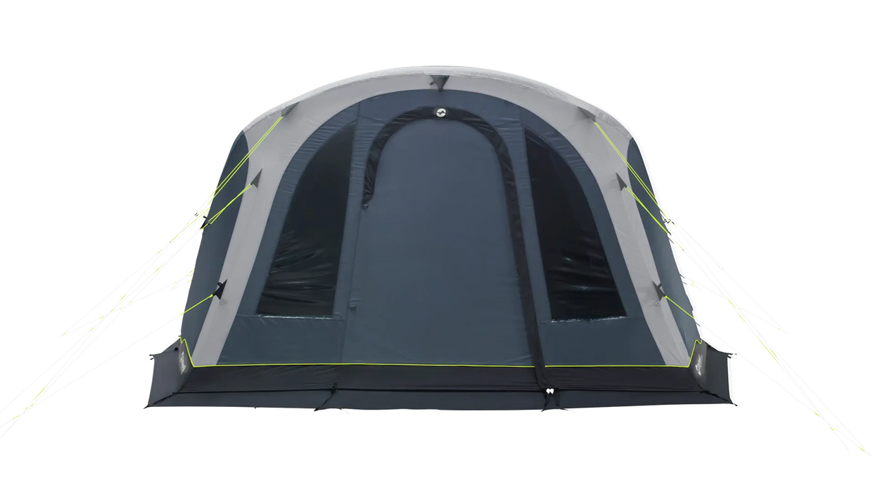 Outwell Sacramento 6 Air Inflatable 6 Person Tent - product from front view with doors closed
