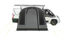 Outwell Santa Monica Air Drive Away Inflatable Awning - Mid/Tall - product image, from front angle, showing front entrance closed