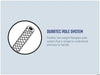 Outwell Sky 6 Person Tunnel Family Tent - Duratec pole system infographic