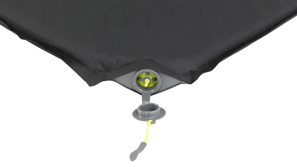 Outwell Sleepin Double 3.0cm Camping Sleeping Mat - product image, showing close-up of air valve
