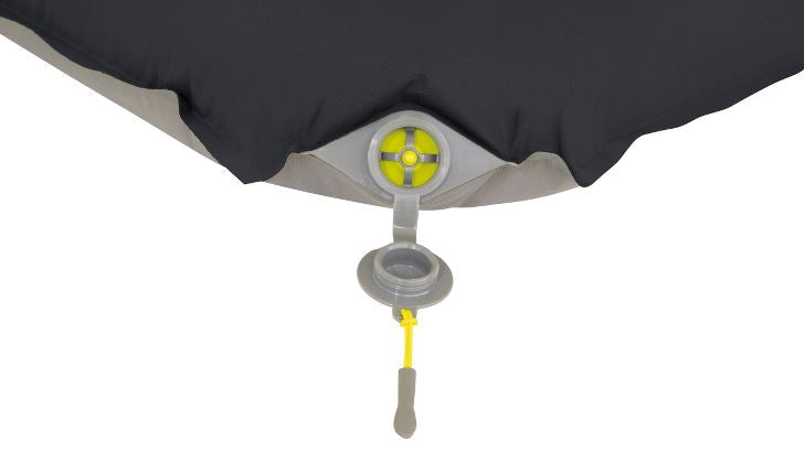 Outwell Sleepin Single 10cm Self Inflating Mat feature image of valve open close up
