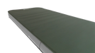 Outwell Sleepnest 10cm Deluxe Self Inflating Camping Mat - product image, showing low angle close-up of mattress upper material