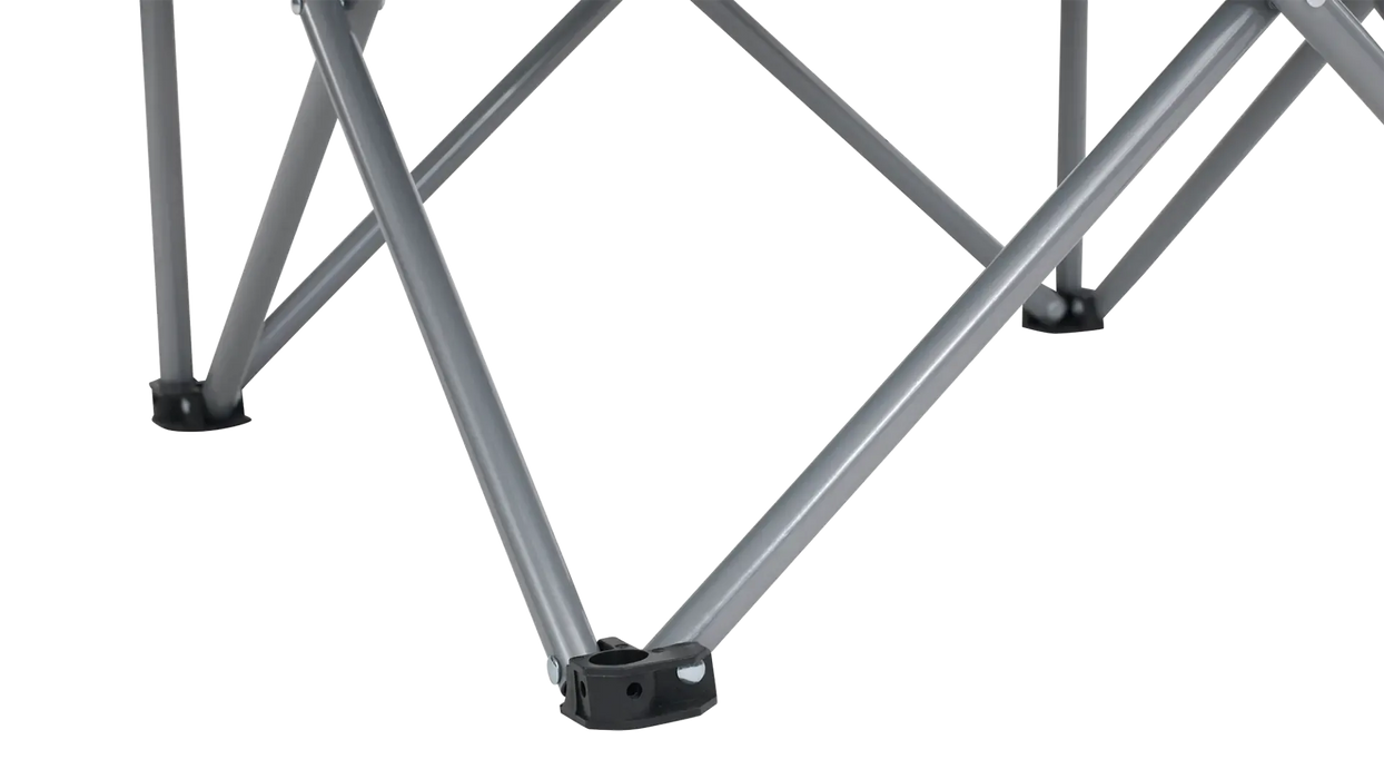Outwell Spruce Folding Camping Chair - Fjord Blue - product image, showing close-up of legs