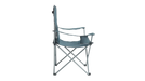 Outwell Spruce Folding Camping Chair - Fjord Blue - product image, shown from side view