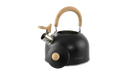 Outwell Tea Break Lux 1.8 Litre Camping Kettle - product image, showing spout and lid open