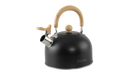 Outwell Tea Break Lux 1.8 Litre Camping Kettle - product image, showing spout open but lid closed