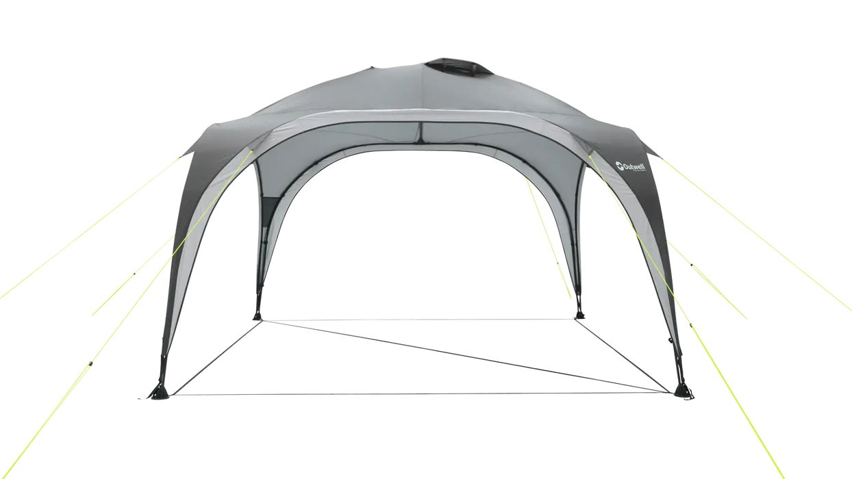 Outwell Wakefield Large Outdoor Family Camping Shelter - product image, shown from front angle